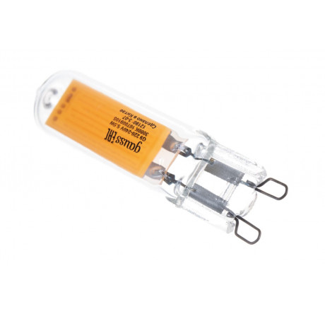 Gauss LED G9 AC220-240V 5.5W 480lm 3000K Glass 1/10/200 10780910 GAUSS - chudovo-experts.ru – фото 1