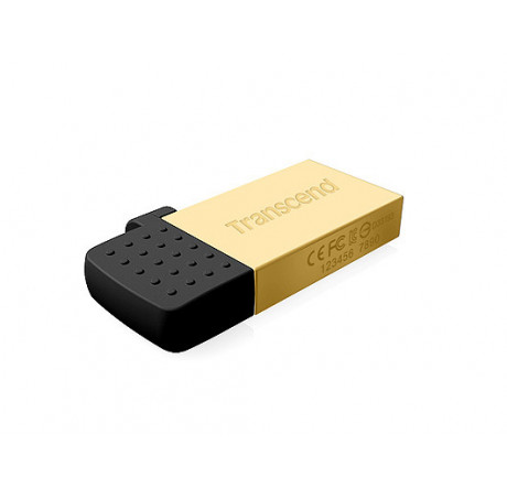 USB флеш-карта Transcend 16GB JETFLASH 380 OTG (Gold) Transcend - chudovo-experts.ru – фото 1