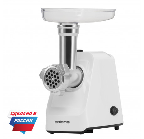 Мясорубка Polaris PMG 1852 белая Polaris - chudovo-experts.ru – фото 1