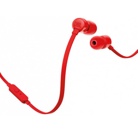 JBL T110RED  T110, красная Гарнитура JBL - chudovo-experts.ru – фото 1