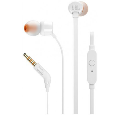 JBL T110, белая Гарнитура JBL - chudovo-experts.ru – фото 1