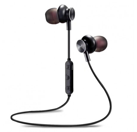 Наушники More choice Bluetooth вакуумные с шейным шнурком BG6 MORE CHOICE - chudovo-experts.ru – фото 1