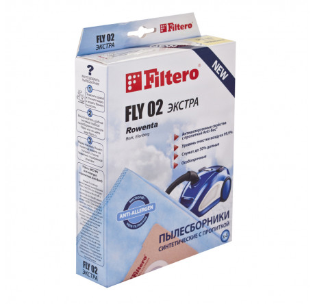Пылесборники Filtero FLY 02 (4) Экстра Filtero - chudovo-experts.ru – фото 2