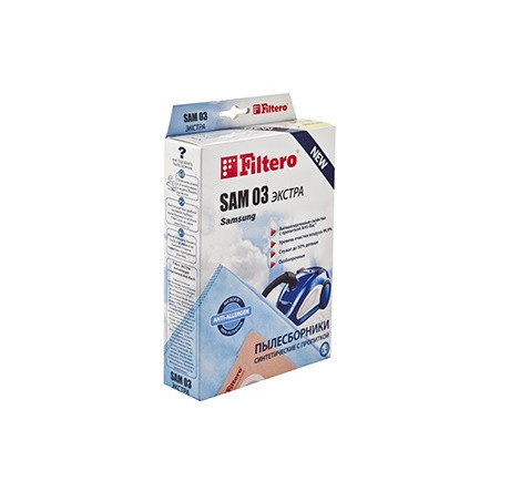 Пылесборник Filtero SAM 03 (4) Comfort Filtero - chudovo-experts.ru – фото 1