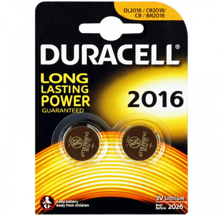 Duracell CR2016-2BL Батарейки  Duracell - chudovo-experts.ru – фото 1