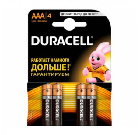 Duracell LR03-4BL BASIC Элемент питания  Duracell - chudovo-experts.ru – фото 1