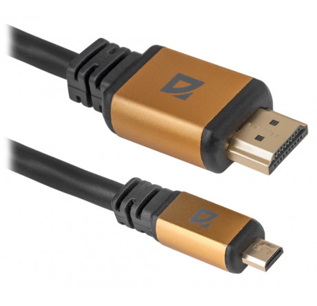 Defender Professional HDMI-microHDMI 1.8м (87461) Кабель Defender - chudovo-experts.ru – фото 1