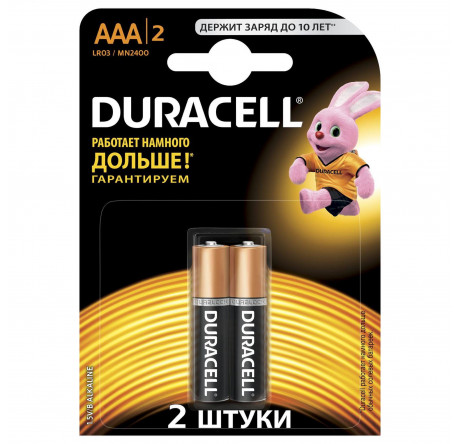 Duracell LR03-2BL BASIC Элемент питания  Duracell - chudovo-experts.ru – фото 1
