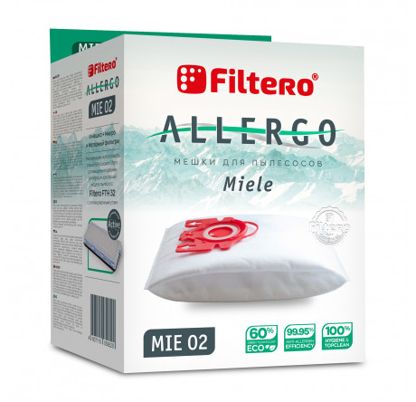 Пылесборник Filtero MIE 02 (4) Allergo  Filtero - chudovo-experts.ru – фото 1