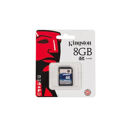 Карта памяти SDHC Kingston 8GB (SD4/8GB) Kingston - chudovo-experts.ru – фото 1