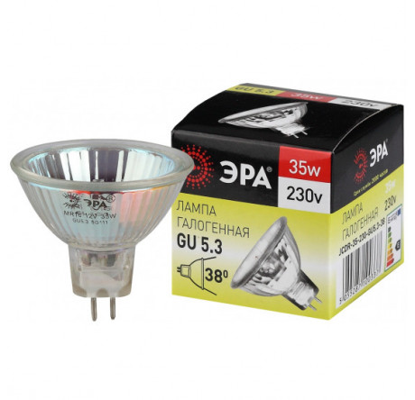 GU5.3-JCDR (MR16) -35W-230V-CL ЭРА ЭРА - chudovo-experts.ru – фото 1
