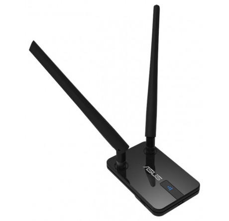 ASUS USB-N14 Wireless N USB Adapter (RTL) (802.11n/g/b, 300Mbps, 2x5dBi) Адаптер беспроводной Asus - chudovo-experts.ru – фото 1