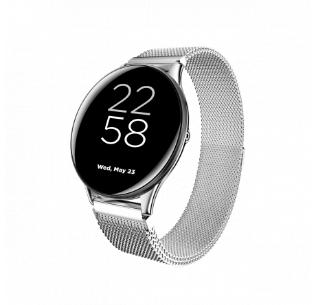 Canyon 1CN-SSW70SS Lemongrass SW-70 iOS/android waterproof серебряный металлический Смарт-часы  CANYON - chudovo-experts.ru – фото 1