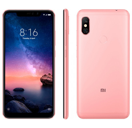Смартфон Xiaomi Redmi Note 6 Pro Rose Gold  64ГБ Xiaomi - chudovo-experts.ru – фото 1