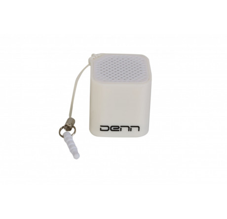 DENN DBS112 с микрофоном и встроенным аккумулятором. Мощность 2W. Белая Беспроводная аудио колонка  Denn - chudovo-experts.ru – фото 1