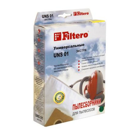 Пылесборник Filtero UNS 01 (3) Экстра Filtero - chudovo-experts.ru – фото 1