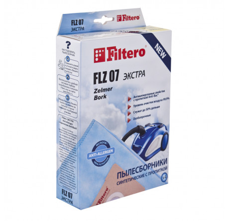 Пылесборник Filtero FLZ 07 (4) ЭКСТРА Filtero - chudovo-experts.ru – фото 1