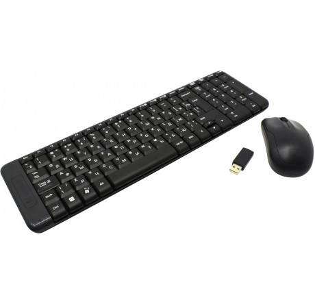 Logitech Wireless Desktop MK220 (920-003169) Комплект (клавиатура + мышь)  Logitech - chudovo-experts.ru – фото 1