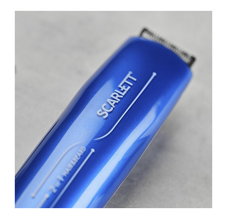 Scarlett SC-HC63C57 синий Машинка для стрижки аккумулятор сеть Scarlett - chudovo-experts.ru – фото 1