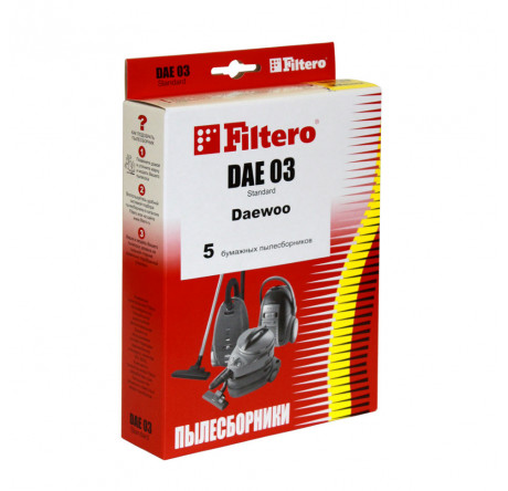 Пылесборник Filtero DAE 03 (5) Standard Filtero - chudovo-experts.ru – фото 1