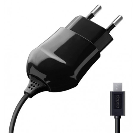 Deppa СЗУ mini USB, 1A, черный, Prime Line Зарядное устройство  DEPPA - chudovo-experts.ru – фото 1