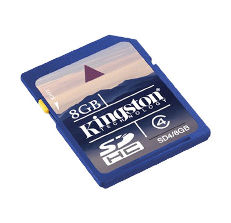 Карта памяти SDHC Kingston 8GB (SD4/8GB) Kingston - chudovo-experts.ru – фото 2