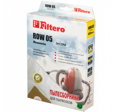 Пылесборник Filtero ROW 05 (2) ЭКСТРА Filtero - chudovo-experts.ru – фото 1