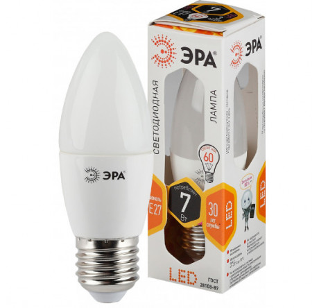 LED B35-7W-827-E27 ЭРА ЭРА - chudovo-experts.ru – фото 1